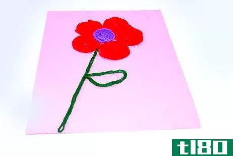 Image titled Make Spring Flower Yarn Art Step 6