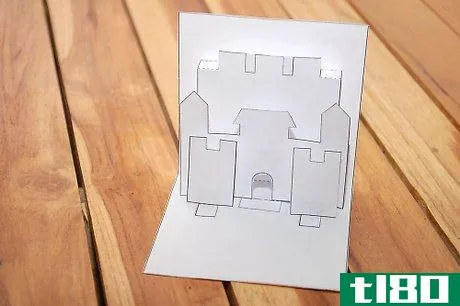 Image titled Make a Castle Pop up Card (Robert Sabuda Method) Intro