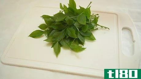 如何把新鲜的印楝叶做成浆糊(make fresh neem leaves paste)