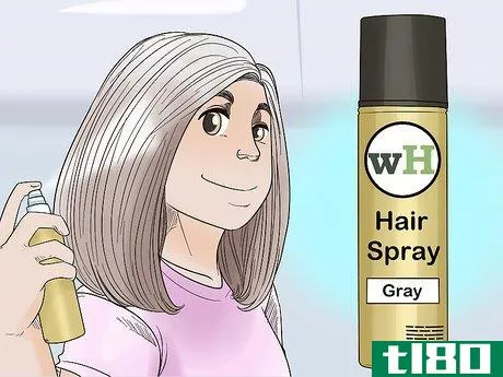 Image titled Make Your Hair Look Gray for a Costume Step 10