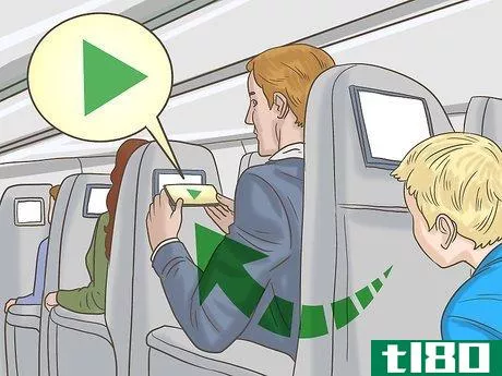 Image titled Practice Airplane Etiquette Step 12