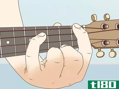 Image titled Play an E Chord on the Ukulele Step 6