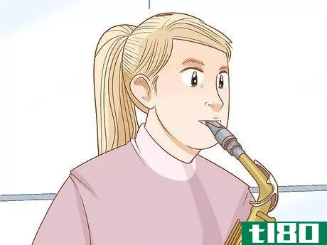 Image titled Blow Into a Saxophone Step 5