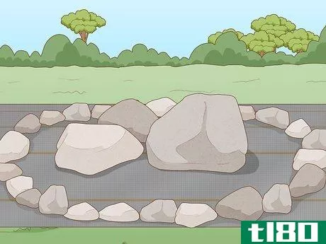 Image titled Build a Rock Garden with Weed Prevention Step 7
