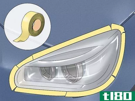 Image titled Repair Oxidized Cloudy Headlights with a Headlight Cleaner Step 7