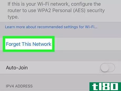 Image titled Block a WiFi Network on iPhone or iPad Step 5