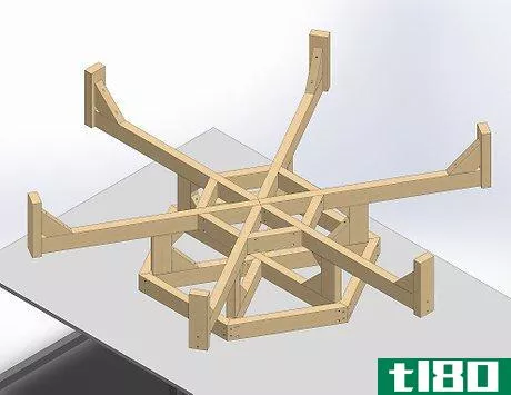 Image titled Build a Hexagon Picnic Table Step 20