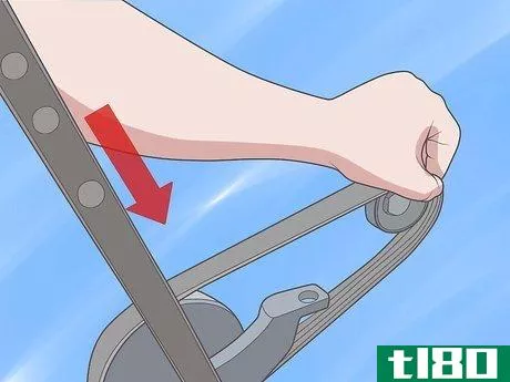Image titled Remove a Serpentine Belt Using Auto Tensioner Step 10