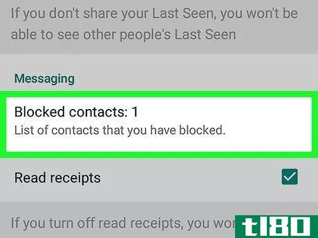 Image titled Block Contacts on WhatsApp Step 15
