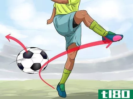 Image titled Curve a Soccer Ball Step 7