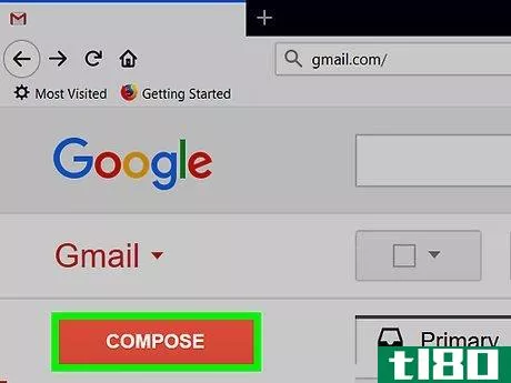 Image titled Begin an Email on Gmail on PC or Mac Step 2