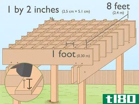 Image titled Build a Pergola Step 23