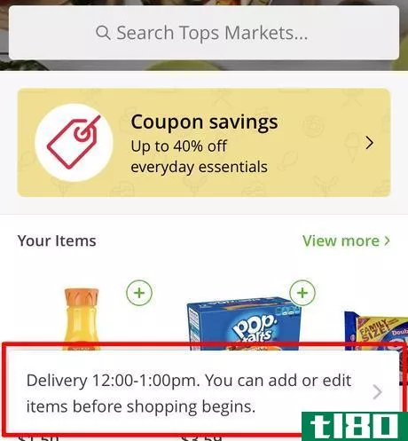 Image titled Watch the Status of Your Instacart Shopper Step 1.png