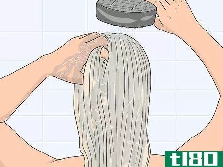 Image titled Bleach Dark Brown or Black Hair to Platinum Blonde or White Step 18