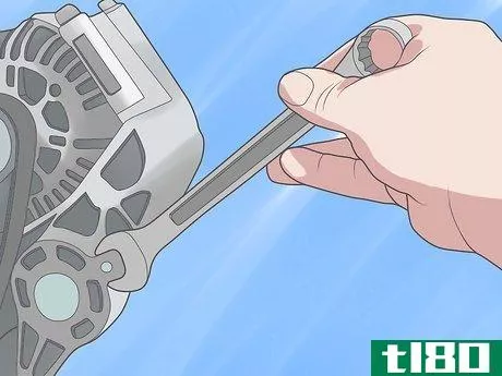 Image titled Remove a Serpentine Belt Using Auto Tensioner Step 9
