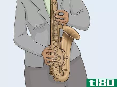 Image titled Play the Tenor Saxophone Step 3