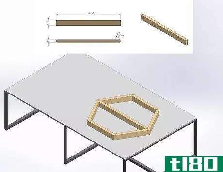 Image titled Build a Hexagon Picnic Table Step 6