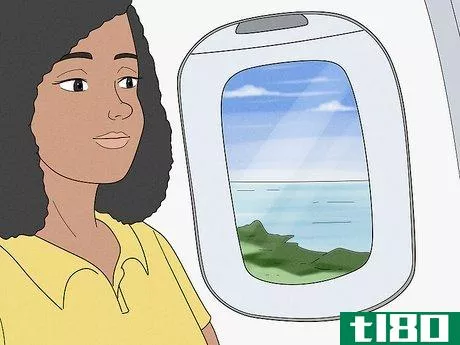 Image titled Prevent Air Sickness on a Plane Step 8