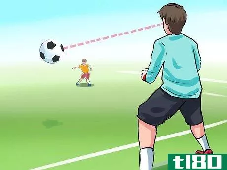 Image titled Read a Soccer Penalty Shot if You're a Goalie Step 4