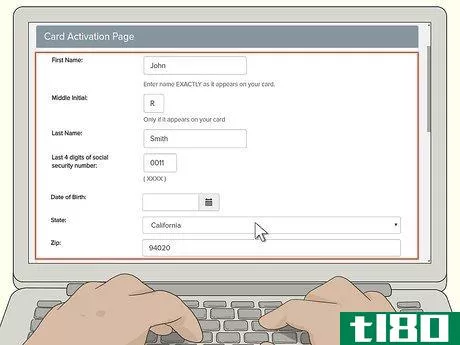 Image titled Register a Green Dot Card Step 4