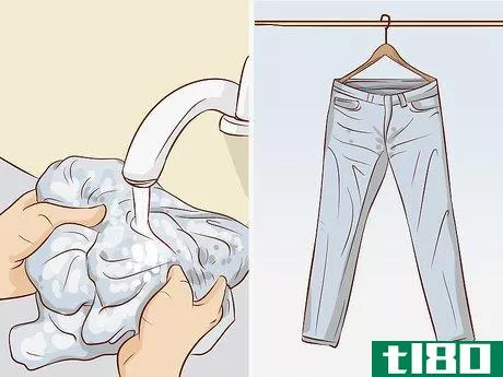 Image titled Bleach Jeans White Step 10