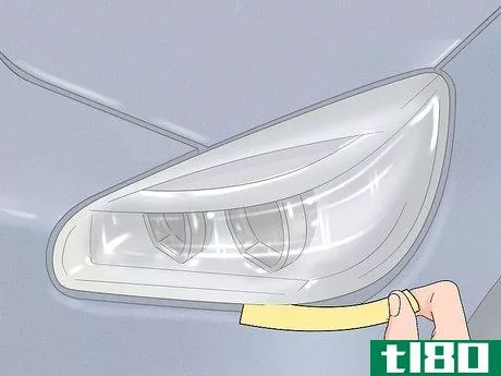 Image titled Repair Oxidized Cloudy Headlights with a Headlight Cleaner Step 12