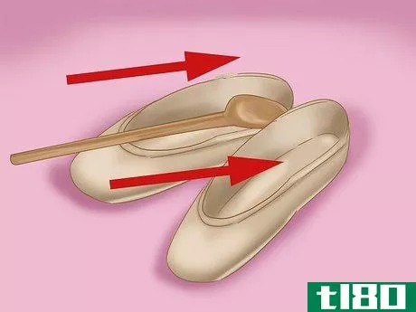 Image titled Break in Leather Ballet Shoes Step 11