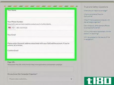 Image titled Report GoFundMe Fraud Step 4