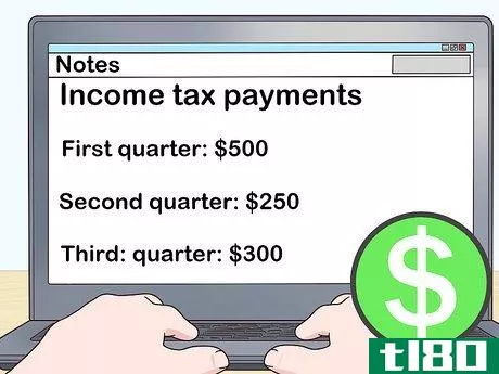 Image titled Pay Quarterly Income Tax Step 4