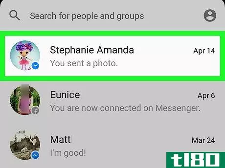 Image titled Block Facebook Messages on Android Step 3