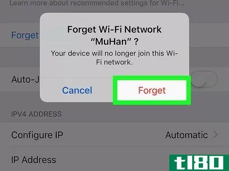 Image titled Block a WiFi Network on iPhone or iPad Step 6