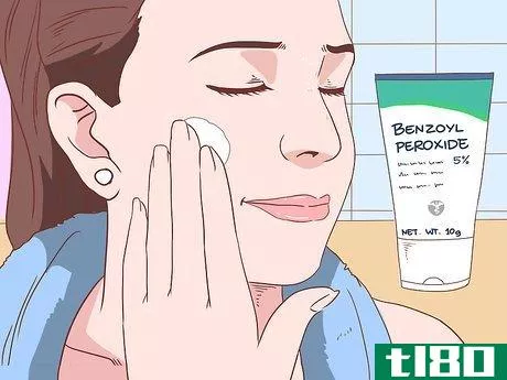 Image titled Stop a Zit from Bleeding Step 6