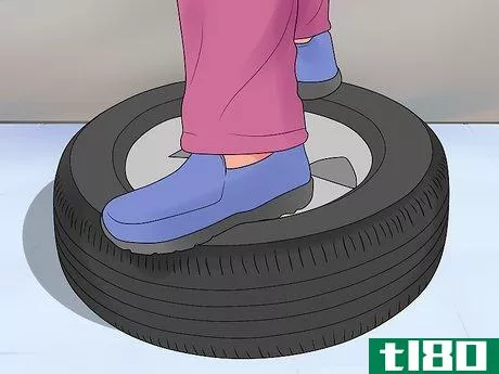 Image titled Put Tires on Rims Step 14