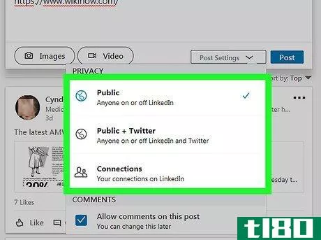 Image titled Post Something on LinkedIn on PC or Mac Step 7