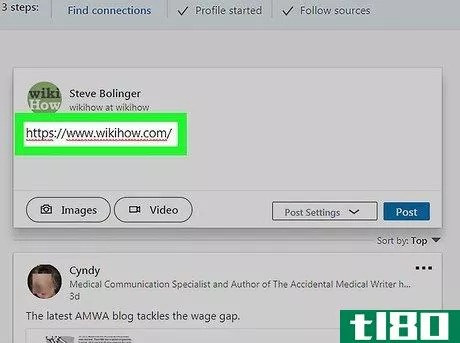 Image titled Post Something on LinkedIn on PC or Mac Step 3