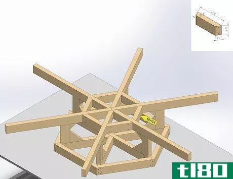 Image titled Build a Hexagon Picnic Table Step 17
