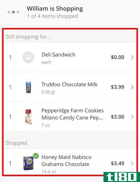 Image titled Watch the Status of Your Instacart Shopper Step 5.png