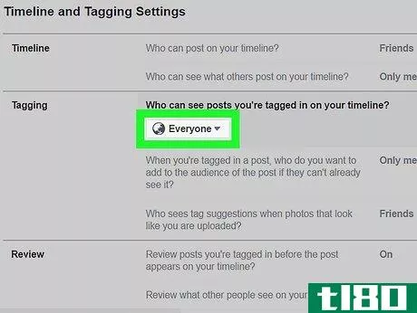 Image titled Block Facebook Tags on PC or Mac Step 6