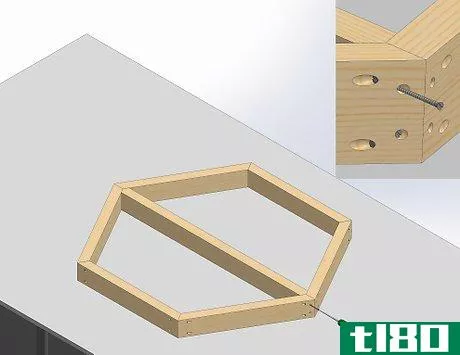 Image titled Build a Hexagon Picnic Table Step 7