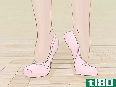 Image titled Break in New Pointe Shoes Step 3