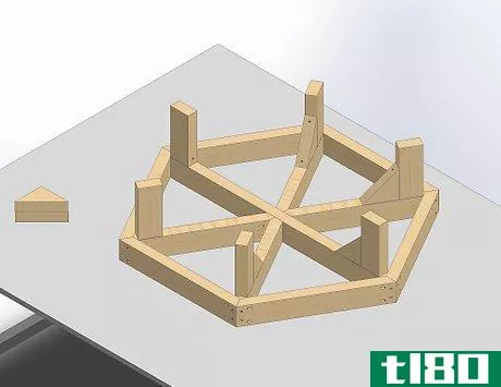 Image titled Build a Hexagon Picnic Table Step 13