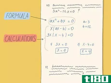 Image titled Pass a Math Test Step 12