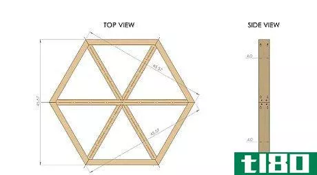 Image titled Build a Hexagon Picnic Table Step 10