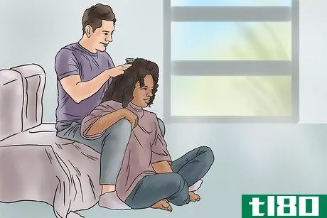 Image titled Braid a Woman's Hair on a Date Step 4