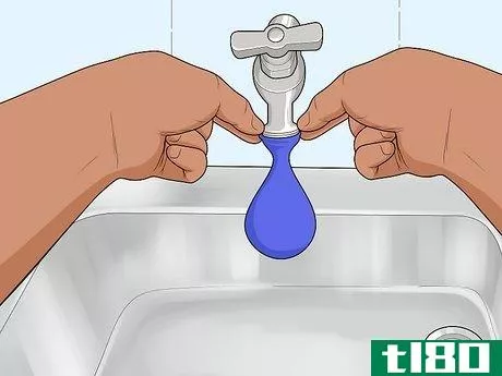 Image titled Blow Up a Cheap Water Balloon Step 4