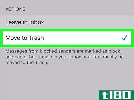 Image titled Block Senders in the Mail App on iPhone or iPad Step 10