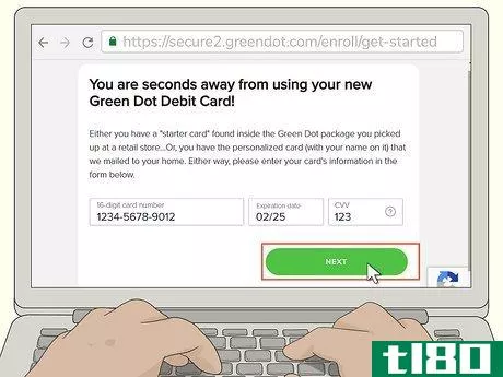 Image titled Register a Green Dot Card Step 3