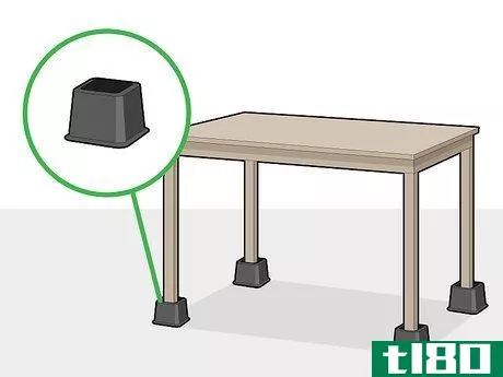 Image titled Raise the Height of a Table Step 1
