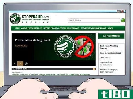 Image titled Report Fraud to the FBI Step 2