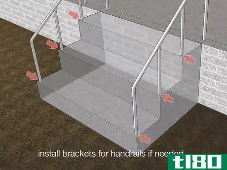 Image titled Build Concrete Steps Step 7
